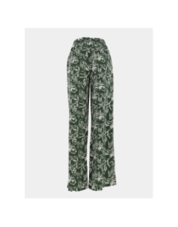 Pantalon fluide imprimés nolita vert femme - Tiffosi