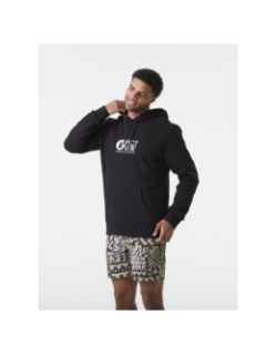 Sweat à capuche basement noir homme - Picture