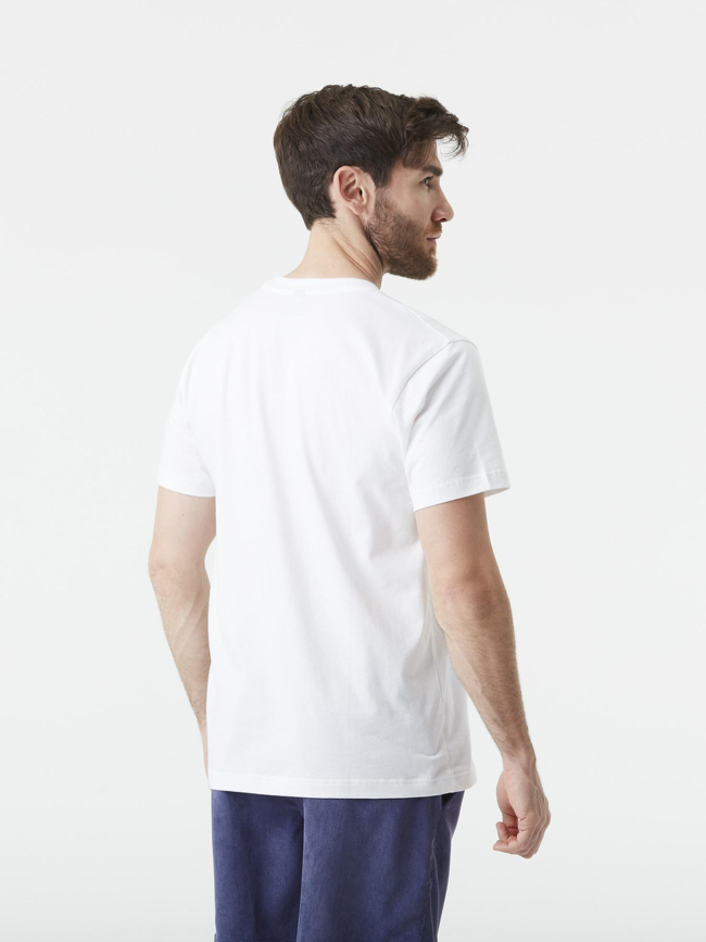 T-shirt à manches courtes basement aster blanc homme - Picture