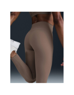 Legging long taille haute one marron femme - Nike