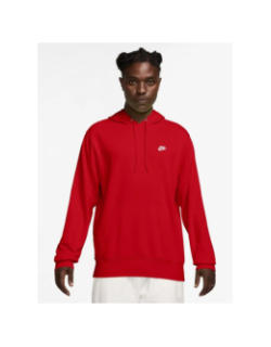 Sweat à capuche club ft rouge homme - Nike