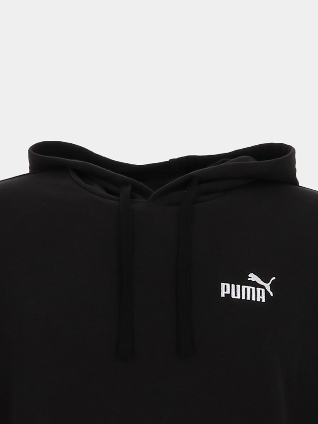 Sweat à capuche essentials tape noir homme - Puma