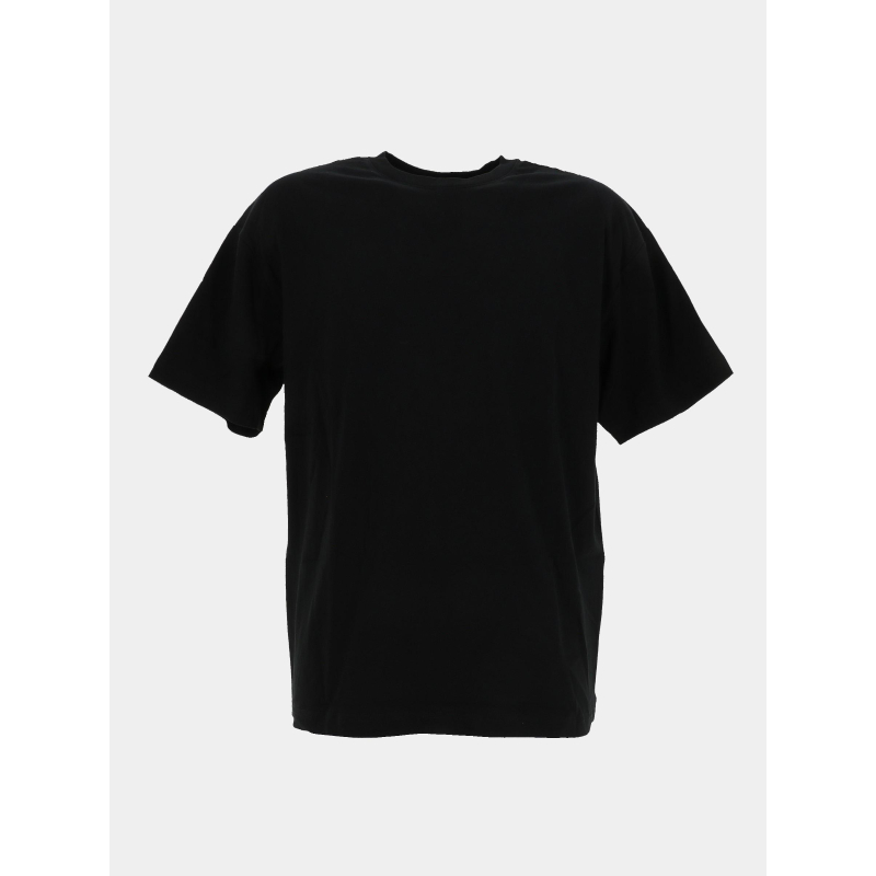 T-shirt à manches courtes logo arrière noir homme - Chabrand
