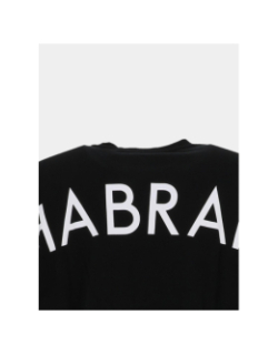 T-shirt à manches courtes logo arrière noir homme - Chabrand