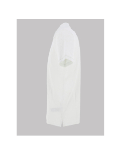 Polo en piqué de coton blanc homme - Calvin Klein Jeans