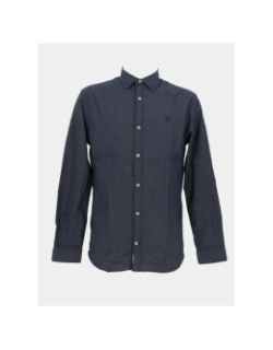 Chemise lamontpellier détail bleu marine homme - Jack & Jones