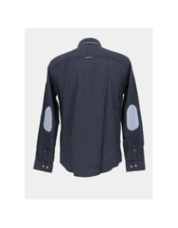 Chemise lamontpellier détail bleu marine homme - Jack & Jones