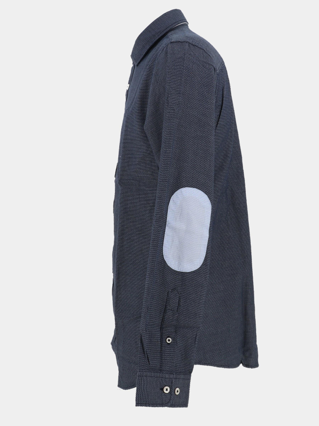 Chemise lamontpellier détail bleu marine homme - Jack & Jones