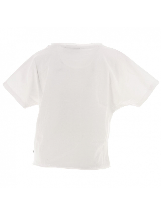 T-shirt yuna blanc fille - Le Temps Des Cerises