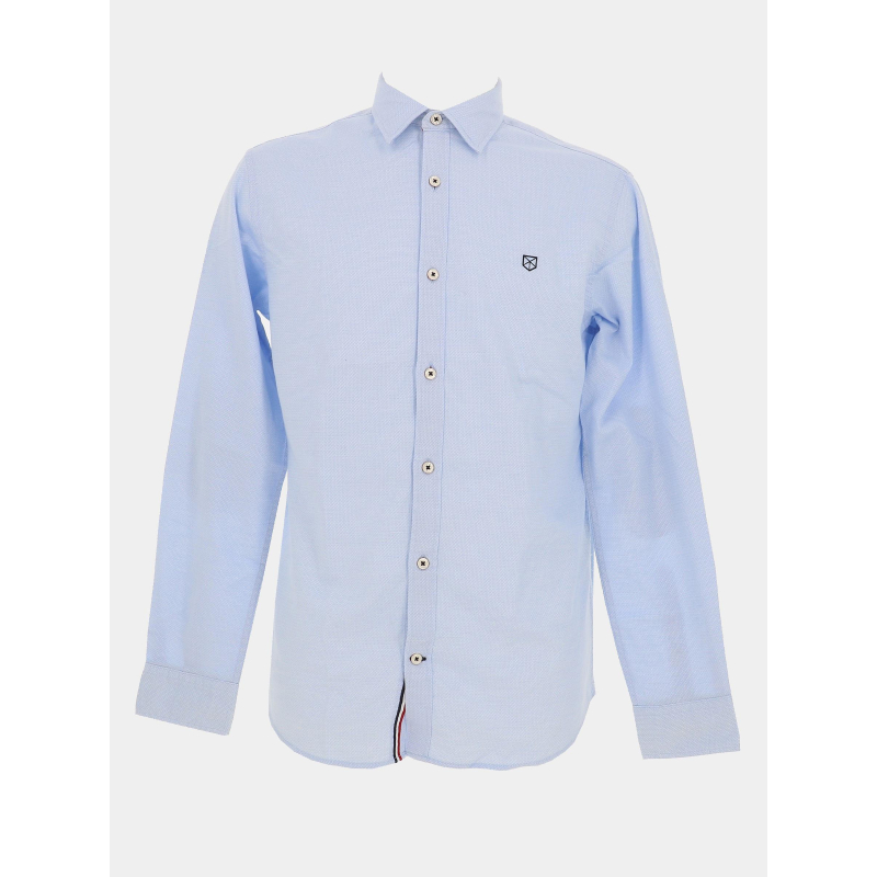 Chemise lamontpellier détail bleu ciel homme - Jack & Jones