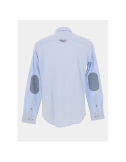 Chemise lamontpellier détail bleu ciel homme - Jack & Jones