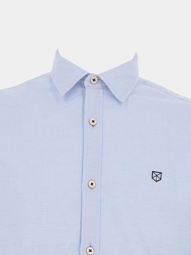 Chemise lamontpellier détail bleu ciel homme - Jack & Jones