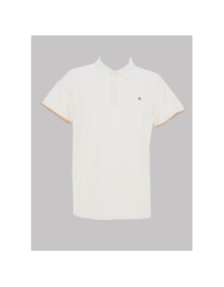 Polo grippy blanc homme - Benson & Cherry
