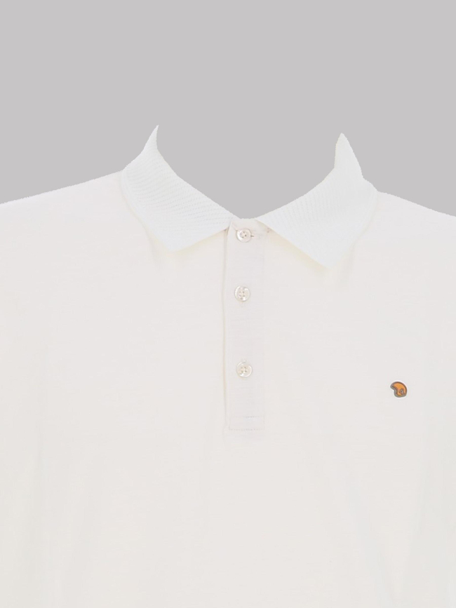 Polo grippy blanc homme - Benson & Cherry