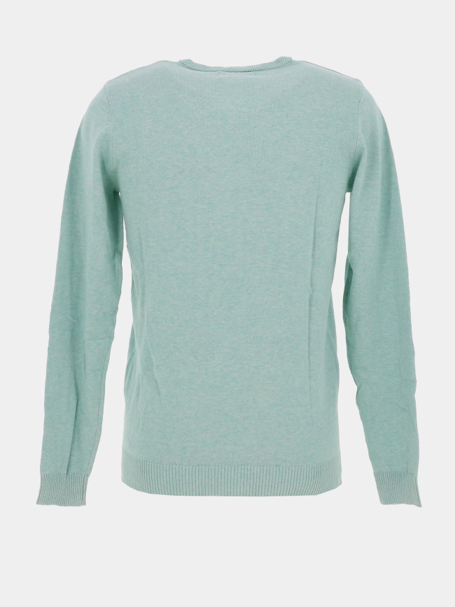 Pull col v pulser 3 vert d'eau homme - Teddy Smith
