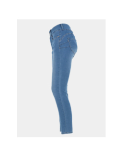 Jean skinny double-up 230 bleu clair femme - Tiffosi