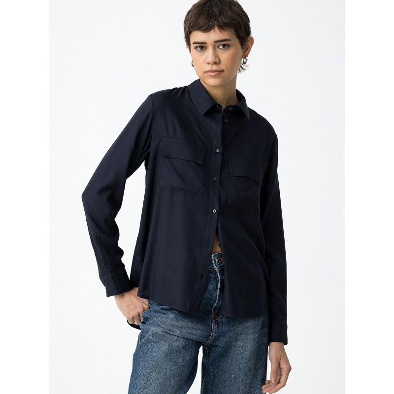 Chemise raider 3 bleu marine femme - Tiffosi