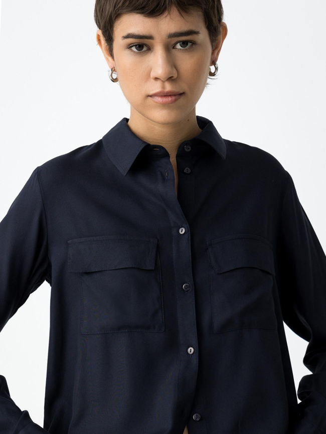 Chemise raider 3 bleu marine femme - Tiffosi