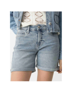 Short en jean rachel 43 washed bleu femme - Tiffosi
