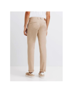 Pantalon chino slim fit pecop beige homme - Izac