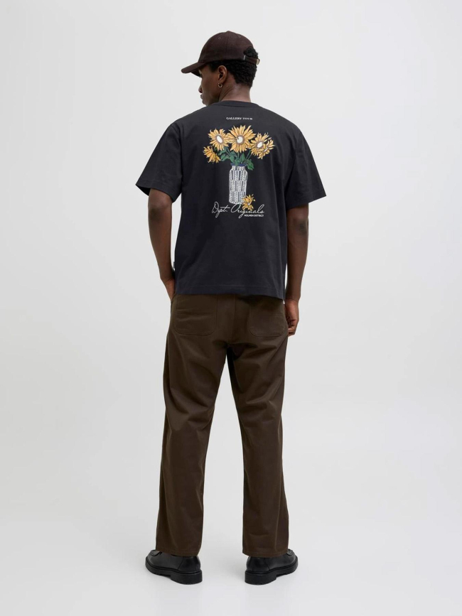 T-shirt jorislington noir homme - Jack & Jones