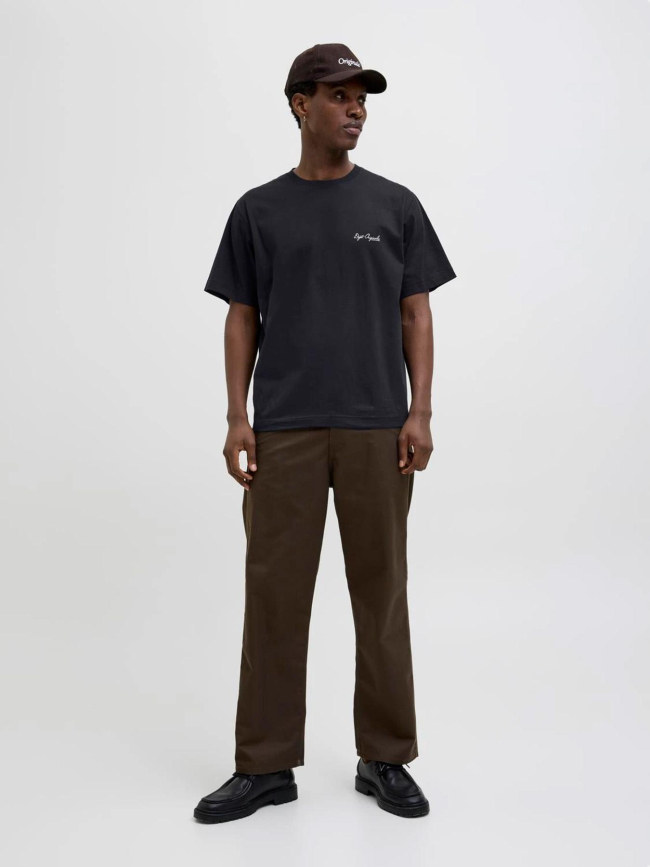 T-shirt jorislington noir homme - Jack & Jones