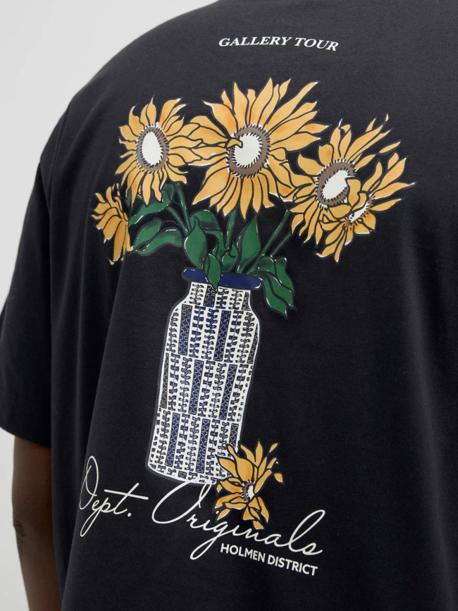 T-shirt jorislington noir homme - Jack & Jones