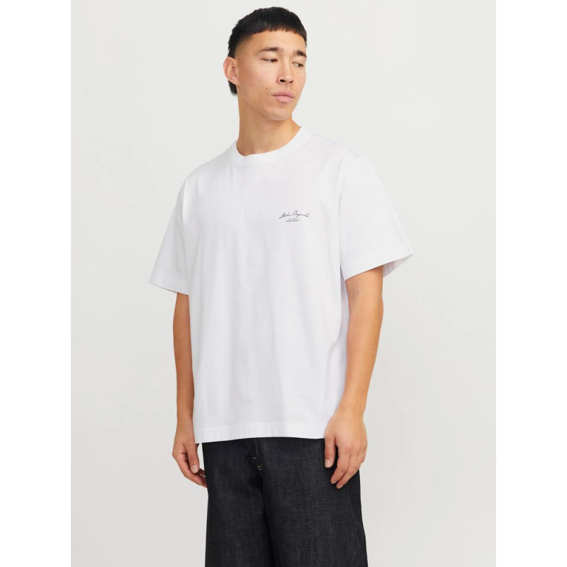 T-shirt jorislington blanc homme - Jack & Jones