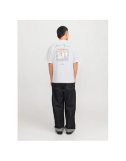 T-shirt jorislington blanc homme - Jack & Jones