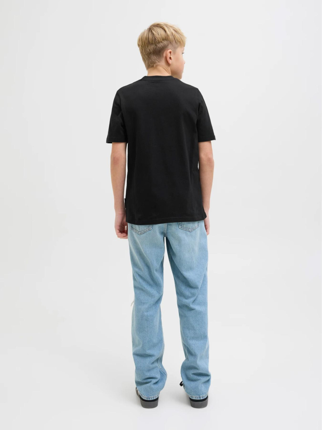 T-shirt tarmac camo noir garçon - Jack & Jones