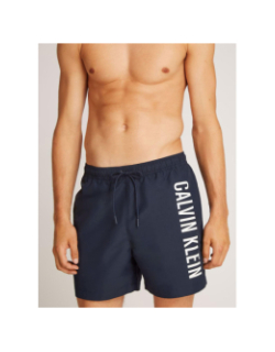 Short de bain medium drawstring bleu marine homme - Calvin Klein