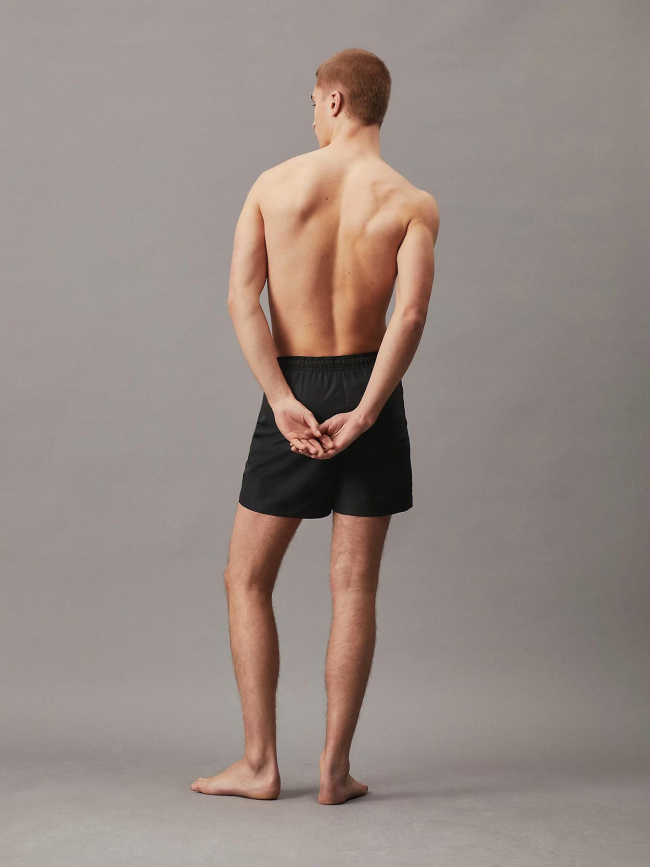 Short de bain medium drawstring noir homme - Calvin Klein