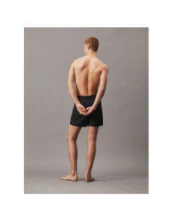 Short de bain medium drawstring noir homme - Calvin Klein