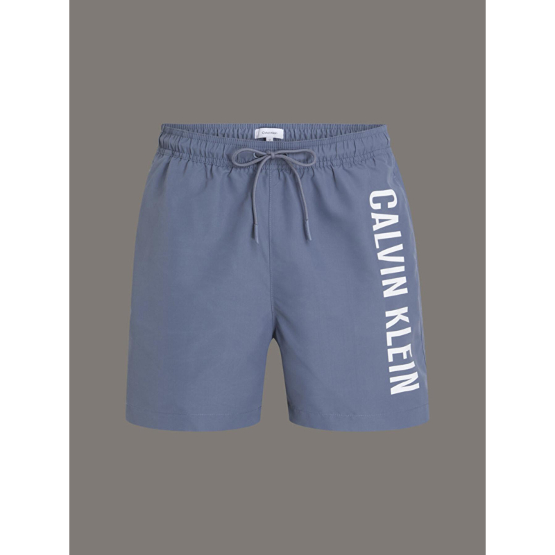 Short de bain medium drawstring bleu homme - Calvin Klein