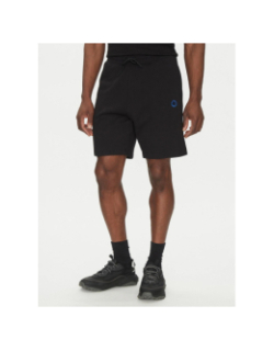 Short en molleton de coton nylsho noir homme - Hugo