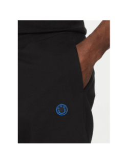 Short en molleton de coton nylsho noir homme - Hugo