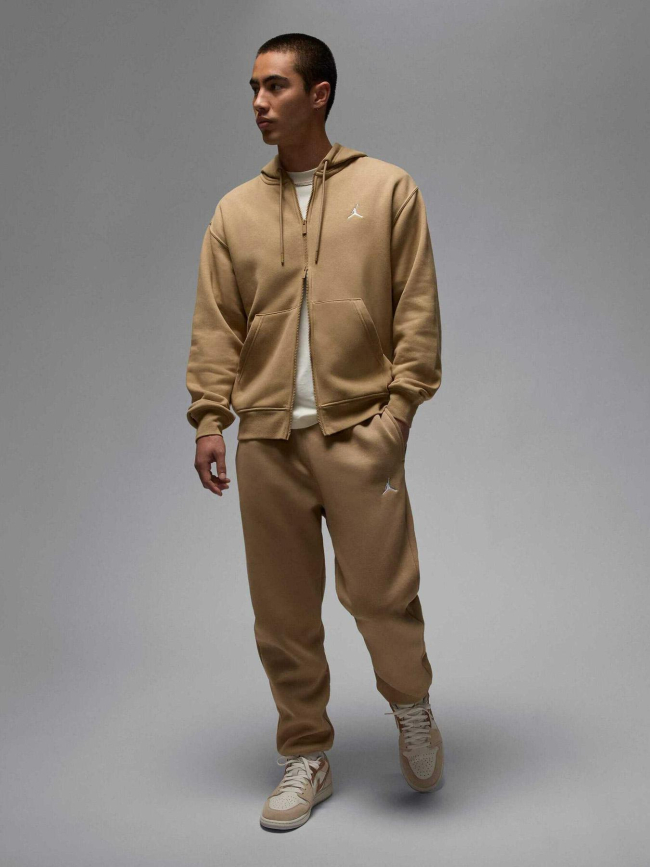 Pantalon jogging jordan brooklyn fleece beige homme - Nike