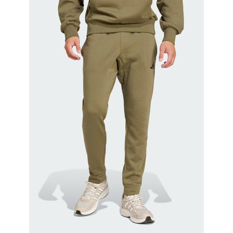 Pantalon jogging feelcozy kaki homme - Adidas
