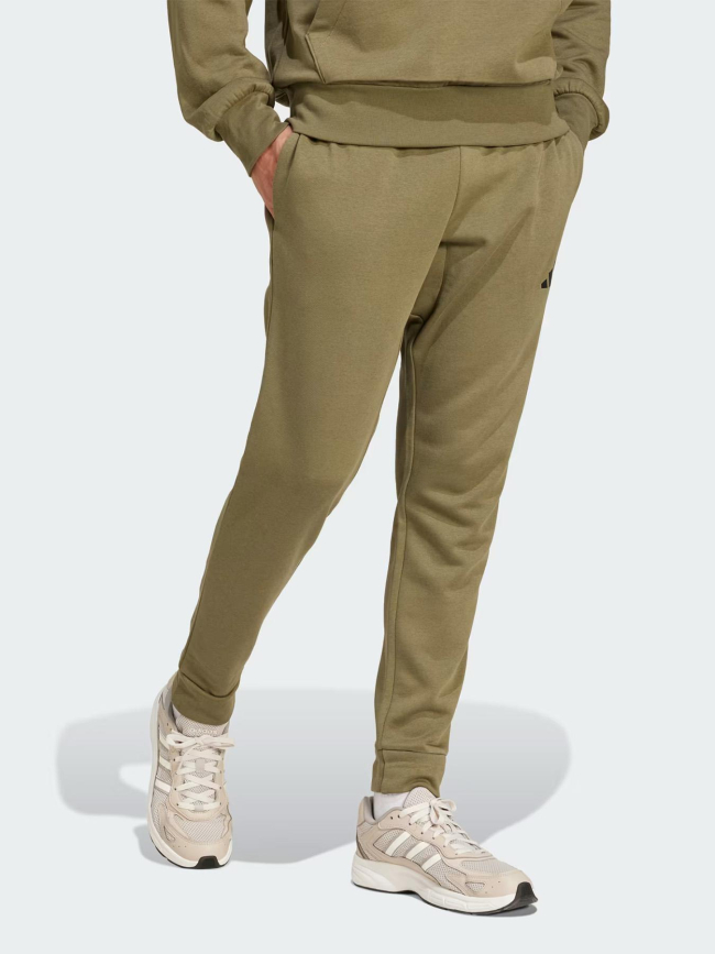 Pantalon jogging feelcozy kaki homme - Adidas