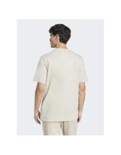 T-shirt à manches courtes logo 3s brodé gris homme - Adidas