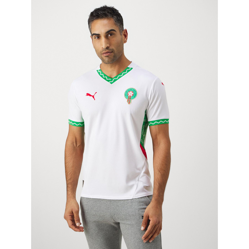 Maillot de football extérieur maroc 2025 blanc homme - Puma