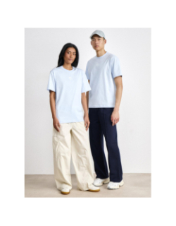 T-shirt à petit imprimé signature bleu adulte - Lacoste