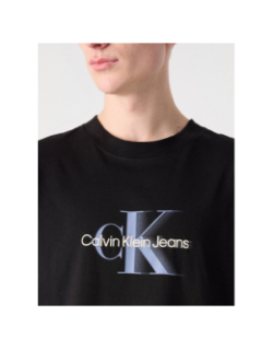 T-shirt monologo shift noir homme - Calvin Klein Jeans