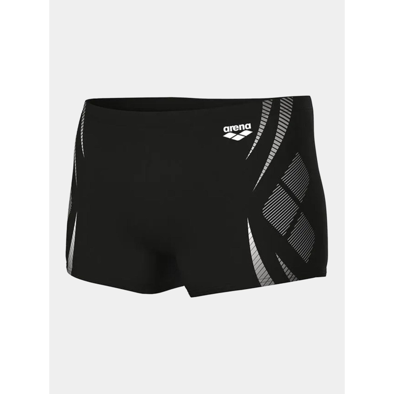 Boxer de natation poseidonia noir et blanc homme - Arena
