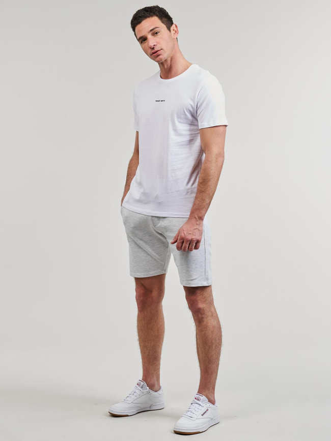 T-shirt à manches courtes t-soy 2 blanc homme - Teddy Smith