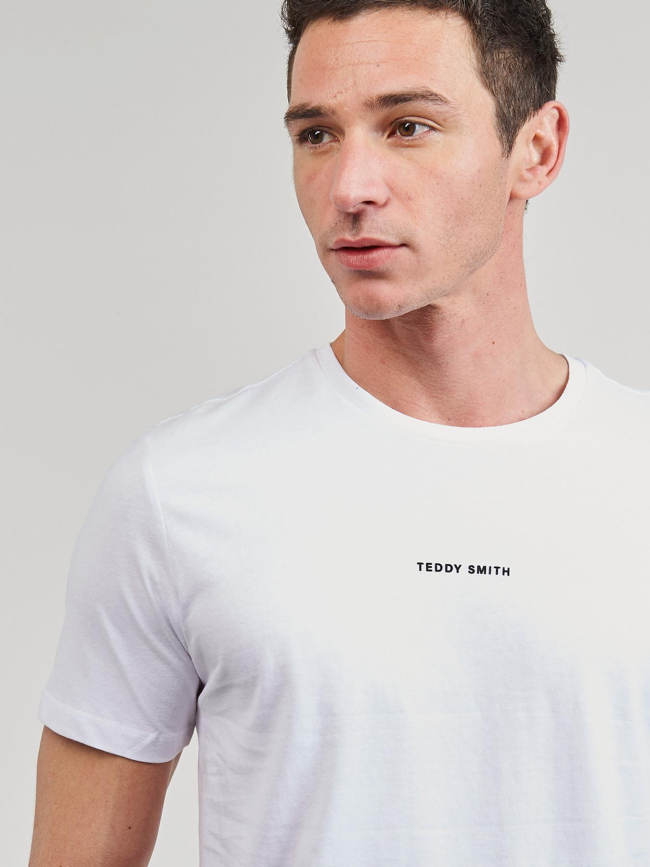 T-shirt à manches courtes t-soy 2 blanc homme - Teddy Smith