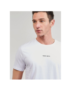 T-shirt à manches courtes t-soy 2 blanc homme - Teddy Smith