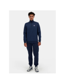 Sweat à col zippé essentials n1 bleu marine homme - Le Coq Sportif
