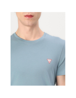 T-shirt manches courtes super slim fit core bleu homme - Guess