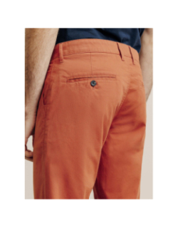 Pantalon chino slim fit palor orange homme - Izac